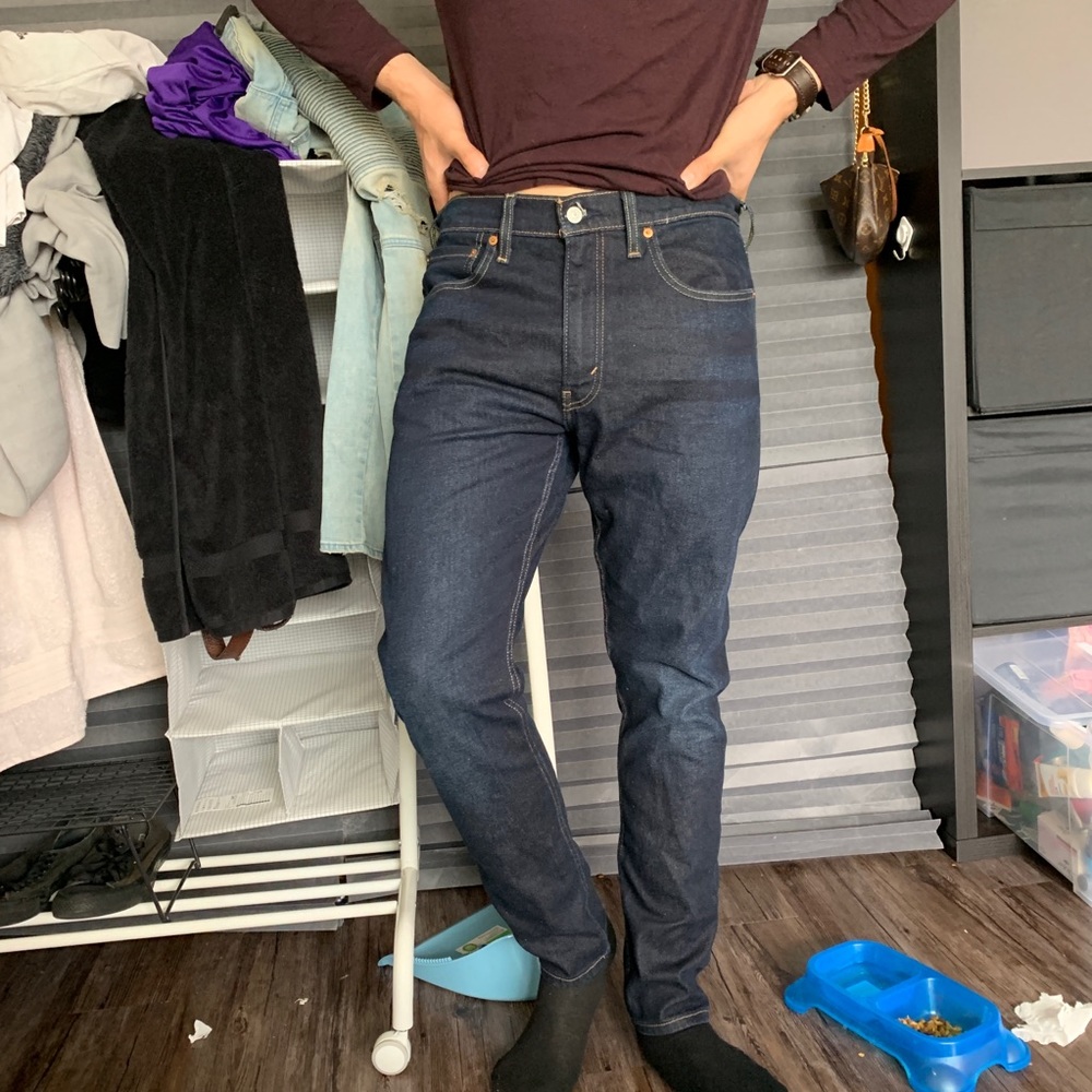 Levi’s Dark blue jeans